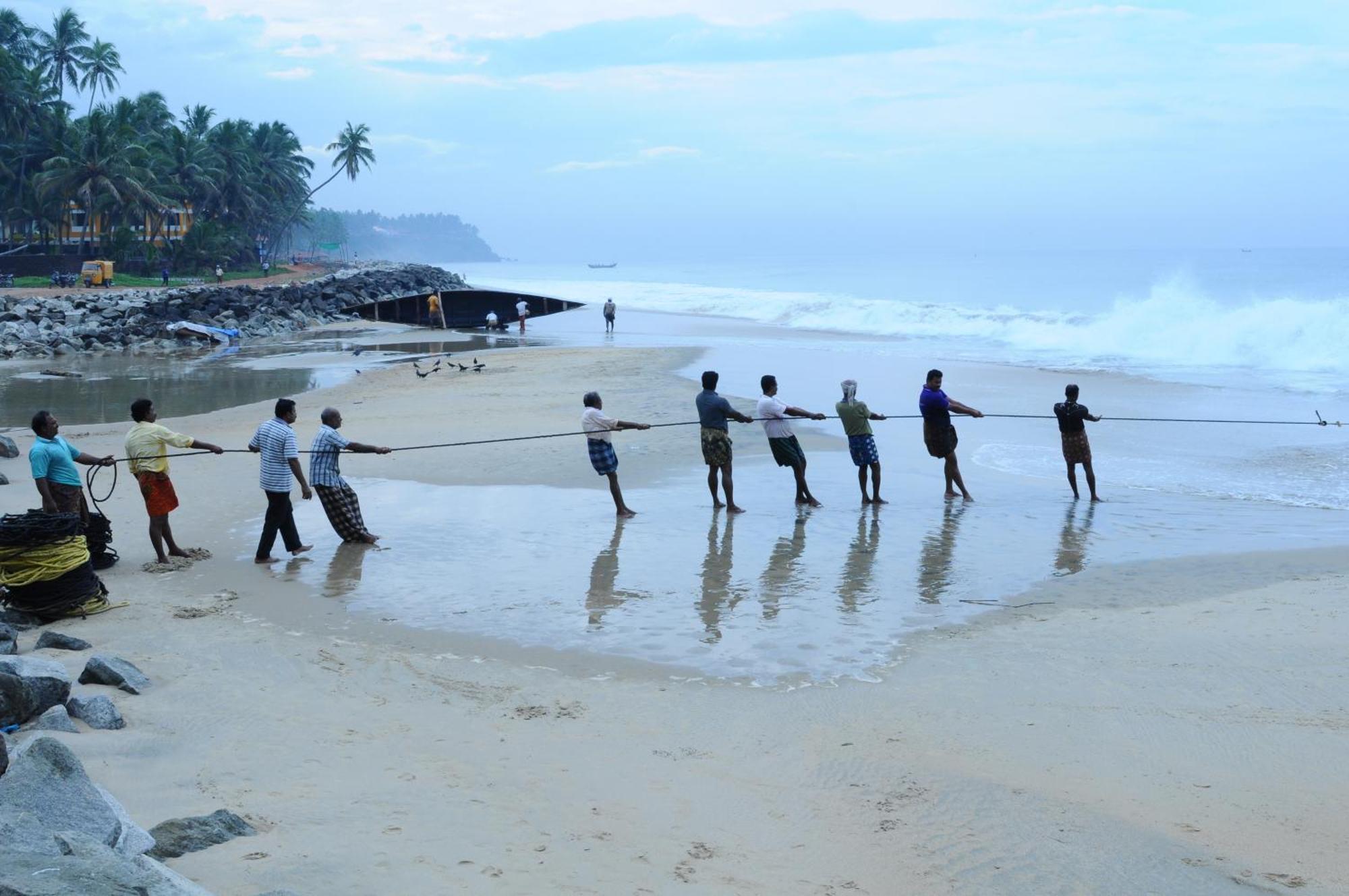 Blue Water Beach Resort Varkala Exteriör bild
