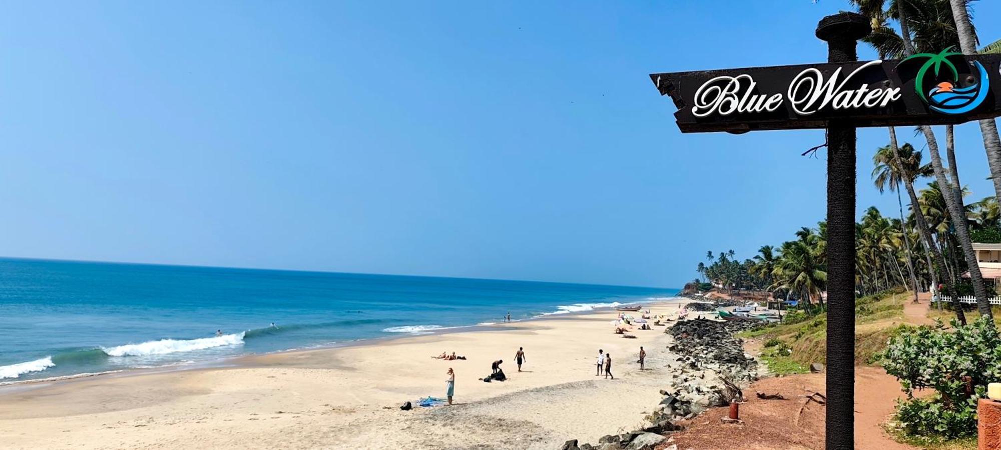 Blue Water Beach Resort Varkala Exteriör bild